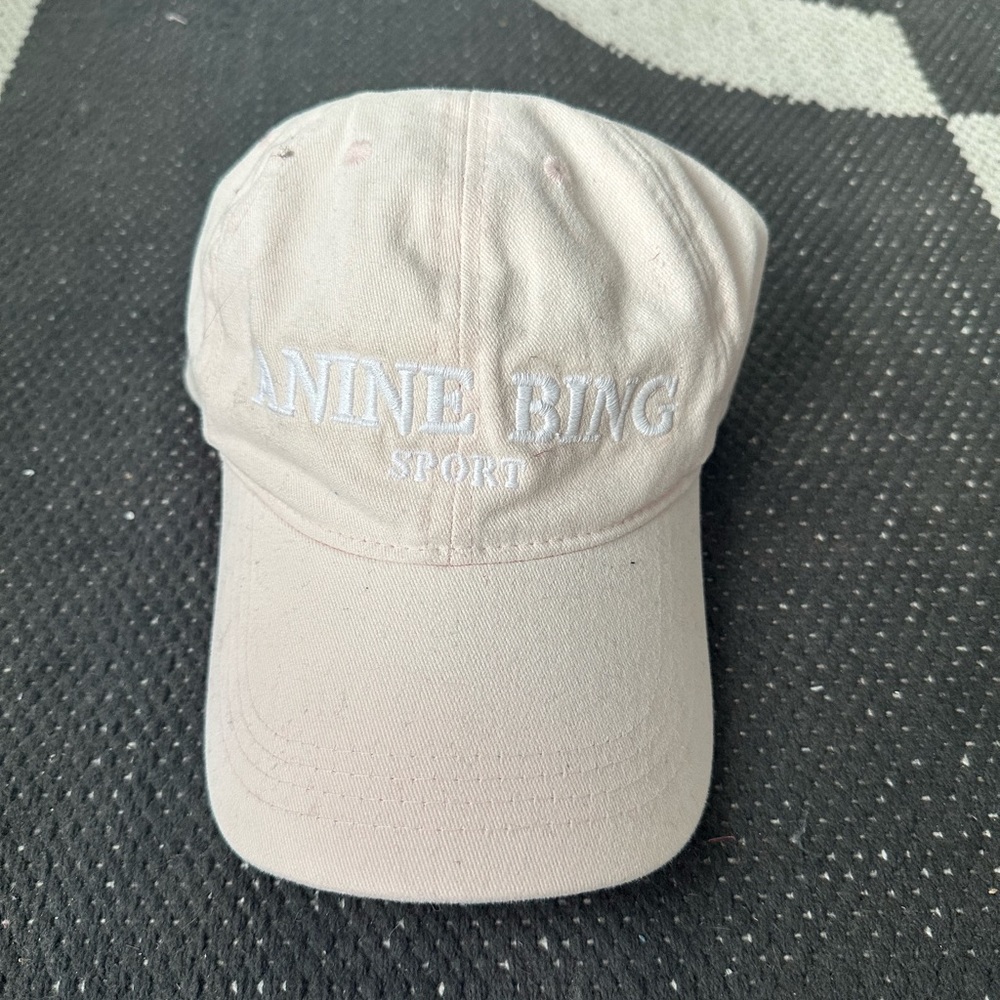Light Pink Anine Bing Baseball Cap